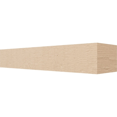Ekena Millwork 6in. W x 4in. H x 24in. L Block Woodgrain TimberThane Rafter Tail, Primed Tan RFTUR06X04X24BLKRCPR